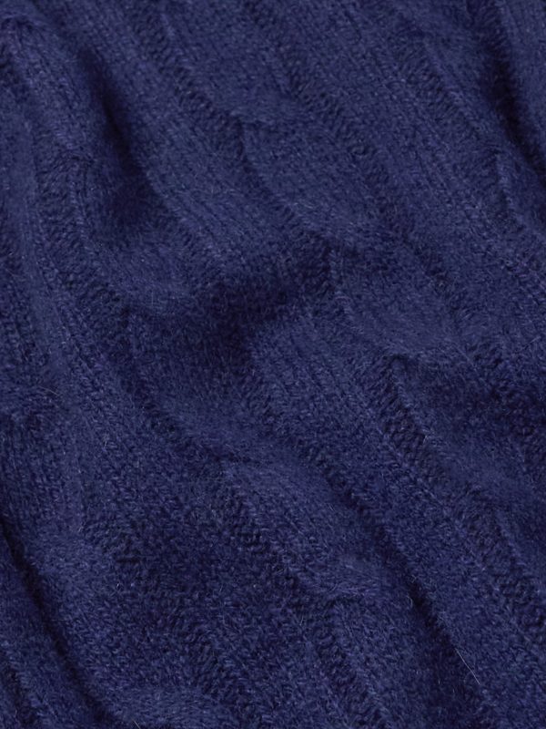 Cable-Knit Cashmere Sweater - E1 Cable-Knit Cashmere Sweater - E1