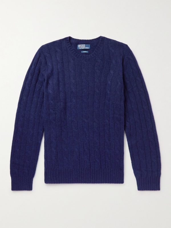 Cable-Knit Cashmere Sweater Cable-Knit Cashmere Sweater