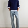 Cable-Knit Cashmere Sweater - OU Cable-Knit Cashmere Sweater - OU