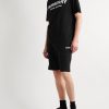 Straight-Leg Logo-Print Cotton-Jersey Shorts - OU Straight-Leg Logo-Print Cotton-Jersey Shorts - OU