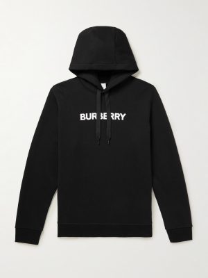 Ansdell Logo-Print Cotton-Jersey Hoodie Ansdell Logo-Print Cotton-Jersey Hoodie