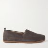 Suede Loafers