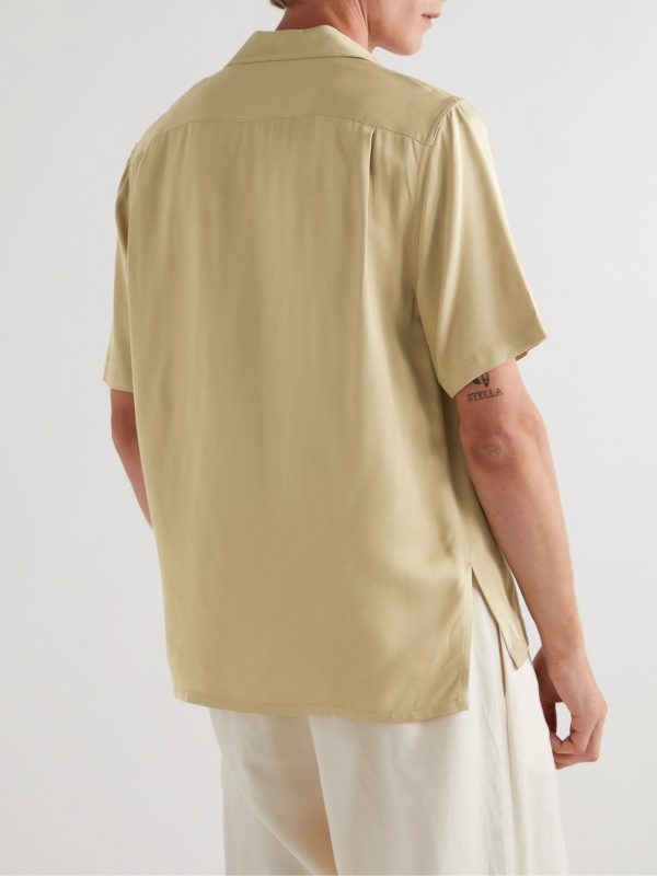 Cody Camp-Collar Cotton-Twill Shirt - BK Cody Camp-Collar Cotton-Twill Shirt - BK