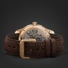 Endeavour Perpetual Calendar Hand-Wound 40.8mm 18-Karat Rose Gold and Leather Watch, Ref. No. 1341-0110 - E2 Endeavour Perpetual Calendar Hand-Wound 40.8mm 18-Karat Rose Gold and Leather Watch, Ref. No. 1341-0110 - E2