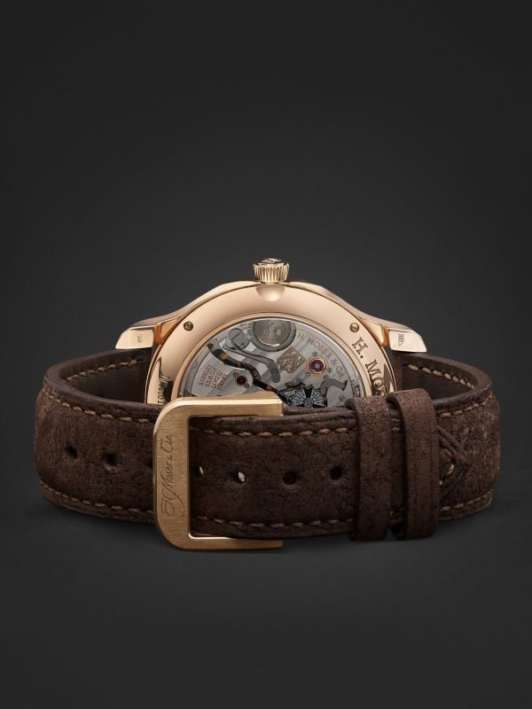 Endeavour Perpetual Calendar Hand-Wound 40.8mm 18-Karat Rose Gold and Leather Watch, Ref. No. 1341-0110 - E2 Endeavour Perpetual Calendar Hand-Wound 40.8mm 18-Karat Rose Gold and Leather Watch, Ref. No. 1341-0110 - E2