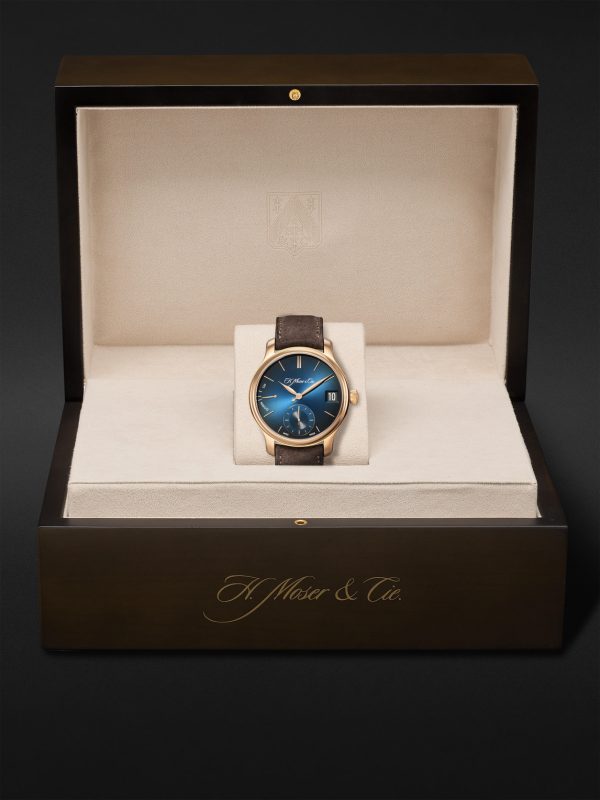 Endeavour Perpetual Calendar Hand-Wound 40.8mm 18-Karat Rose Gold and Leather Watch, Ref. No. 1341-0110 - E3 Endeavour Perpetual Calendar Hand-Wound 40.8mm 18-Karat Rose Gold and Leather Watch, Ref. No. 1341-0110 - E3