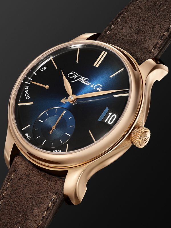Endeavour Perpetual Calendar Hand-Wound 40.8mm 18-Karat Rose Gold and Leather Watch, Ref. No. 1341-0110 - FR Endeavour Perpetual Calendar Hand-Wound 40.8mm 18-Karat Rose Gold and Leather Watch, Ref. No. 1341-0110 - FR