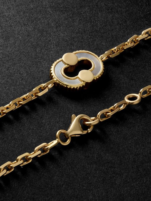Magnetic Gold Multi-Stone Bracelet - BK Magnetic Gold Multi-Stone Bracelet - BK