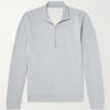 Cotton-Jersey Half-Zip Sweatshirt Cotton-Jersey Half-Zip Sweatshirt