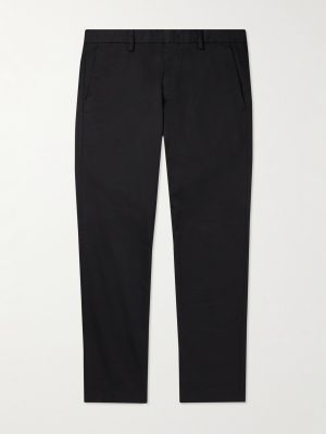 Theo Slim-Fit Organic Cotton-Blend Chinos