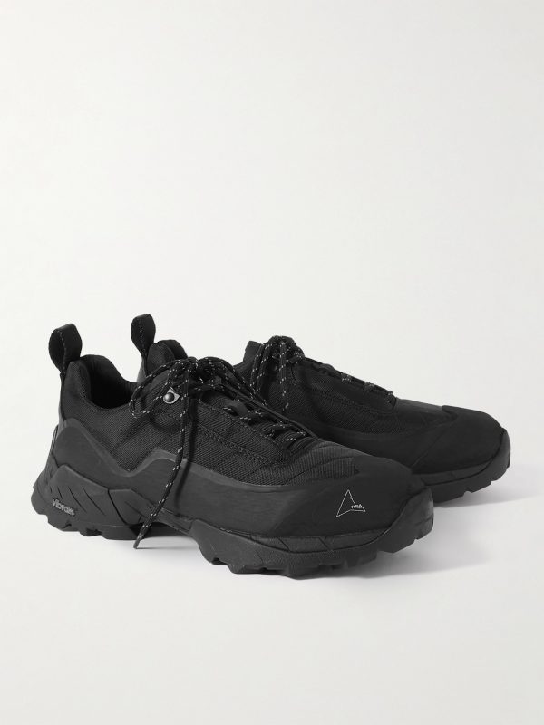 Katharina Rubber and Leather-Trimmed Mesh Hiking Sneakers - FR Katharina Rubber and Leather-Trimmed Mesh Hiking Sneakers - FR