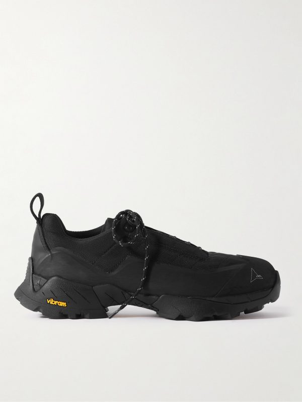 Katharina Rubber and Leather-Trimmed Mesh Hiking Sneakers Katharina Rubber and Leather-Trimmed Mesh Hiking Sneakers