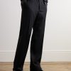 Mario Grosgrain-Trimmed Patent-Leather Loafers - OU Mario Grosgrain-Trimmed Patent-Leather Loafers - OU