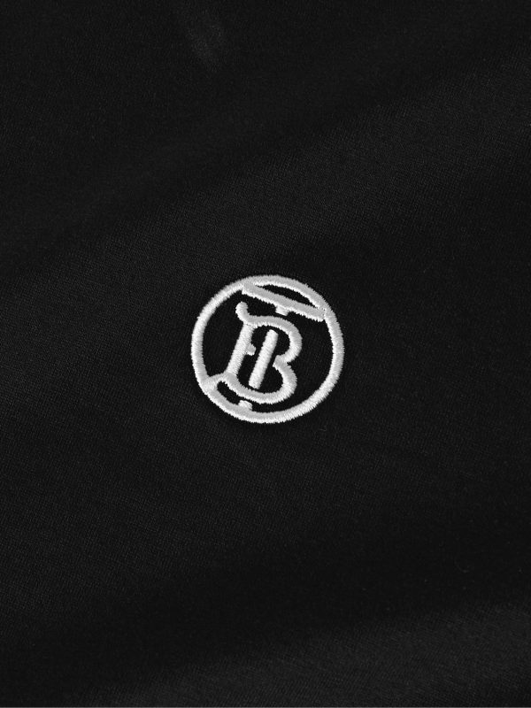 Logo-Embroidered Cotton-Jersey T-Shirt - E1