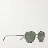 NeoDior RU Aviator-Style Gunmetal Sunglasses - FR NeoDior RU Aviator-Style Gunmetal Sunglasses - FR