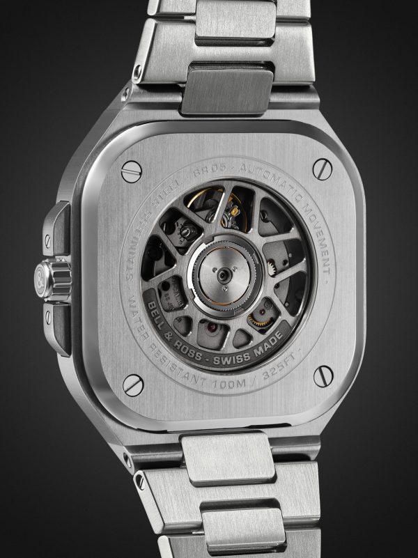 BR 05 GMT Automatic 41mm Stainless Steel Watch, Ref. No. BR05G-SI-ST/SST - BK BR 05 GMT Automatic 41mm Stainless Steel Watch, Ref. No. BR05G-SI-ST/SST - BK