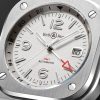 BR 05 GMT Automatic 41mm Stainless Steel Watch, Ref. No. BR05G-SI-ST/SST - CU BR 05 GMT Automatic 41mm Stainless Steel Watch, Ref. No. BR05G-SI-ST/SST - CU