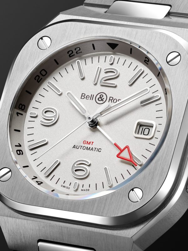 BR 05 GMT Automatic 41mm Stainless Steel Watch, Ref. No. BR05G-SI-ST/SST - CU BR 05 GMT Automatic 41mm Stainless Steel Watch, Ref. No. BR05G-SI-ST/SST - CU