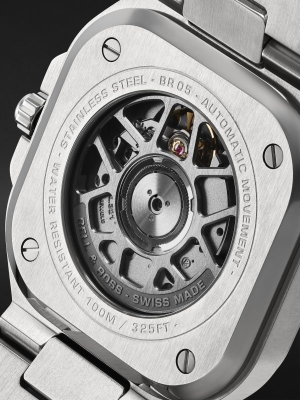 BR 05 GMT Automatic 41mm Stainless Steel Watch, Ref. No. BR05G-SI-ST/SST - E1 BR 05 GMT Automatic 41mm Stainless Steel Watch, Ref. No. BR05G-SI-ST/SST - E1
