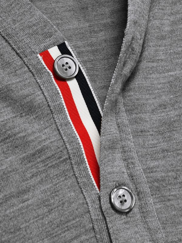 Striped Wool Cardigan - CU