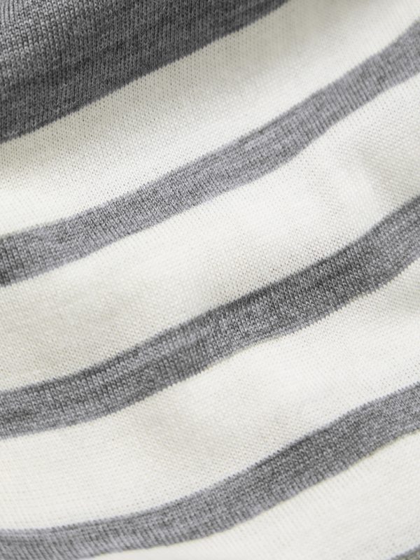 Striped Wool Cardigan - E1