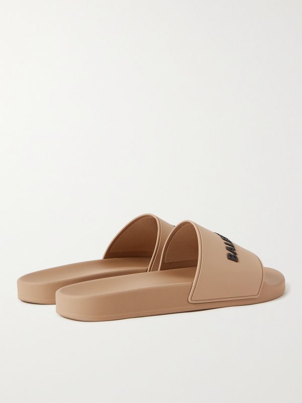 Logo-Detailed Rubber Slides - BK
