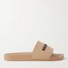 Logo-Detailed Rubber Slides