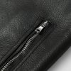 Full-Grain Leather Coach Jacket - E2