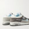 + Beams + Paperboy MIUK 1500 Leather, Mesh and Suede Sneakers - BK + Beams + Paperboy MIUK 1500 Leather, Mesh and Suede Sneakers - BK