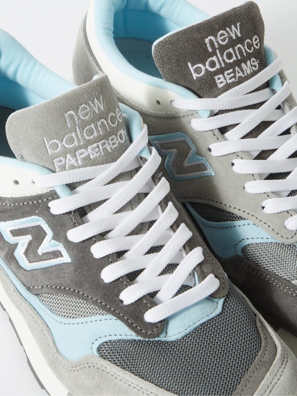 + Beams + Paperboy MIUK 1500 Leather, Mesh and Suede Sneakers - CU + Beams + Paperboy MIUK 1500 Leather, Mesh and Suede Sneakers - CU
