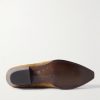 Western Embroidered Suede Boots - E2 Western Embroidered Suede Boots - E2
