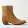Western Embroidered Suede Boots Western Embroidered Suede Boots