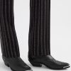 Embellished Embroidered Leather Chelsea Boots - E1 Embellished Embroidered Leather Chelsea Boots - E1