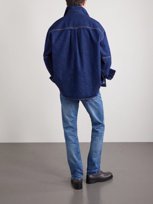Slim-Fit Selvedge Denim Jeans - BK Slim-Fit Selvedge Denim Jeans - BK