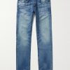 Slim-Fit Selvedge Denim Jeans Slim-Fit Selvedge Denim Jeans