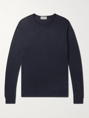 Hatfield Slim-Fit Sea Island Cotton Sweater Hatfield Slim-Fit Sea Island Cotton Sweater