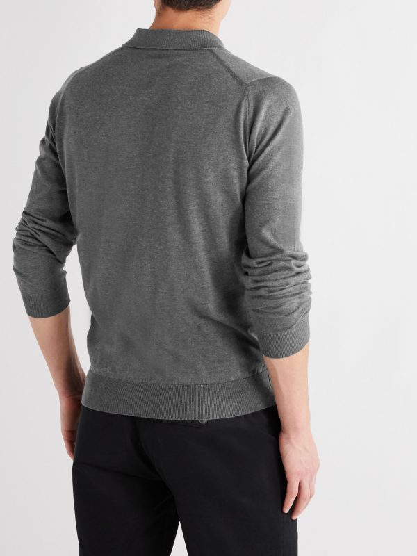 Bradwell Sea Island Cotton Polo Shirt - BK Bradwell Sea Island Cotton Polo Shirt - BK