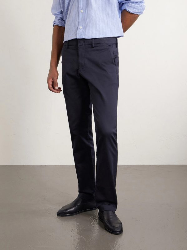 Theo Stretch Organic Cotton-Twill Chinos - FR