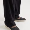 Panelled Nubuck Duck Boots - E1 Panelled Nubuck Duck Boots - E1