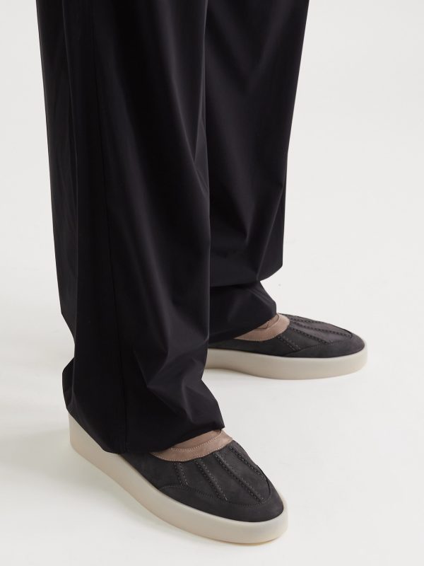 Panelled Nubuck Duck Boots - E1 Panelled Nubuck Duck Boots - E1