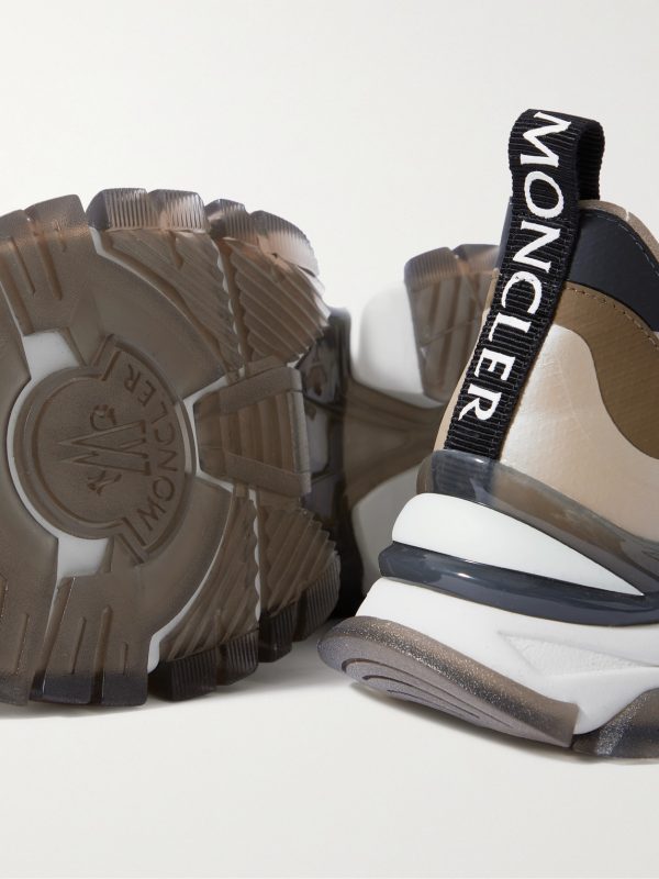 Leave No Trace Leather, Suede and Ripstop Sneakers - CU Leave No Trace Leather, Suede and Ripstop Sneakers - CU
