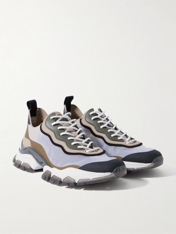 Leave No Trace Leather, Suede and Ripstop Sneakers - FR Leave No Trace Leather, Suede and Ripstop Sneakers - FR