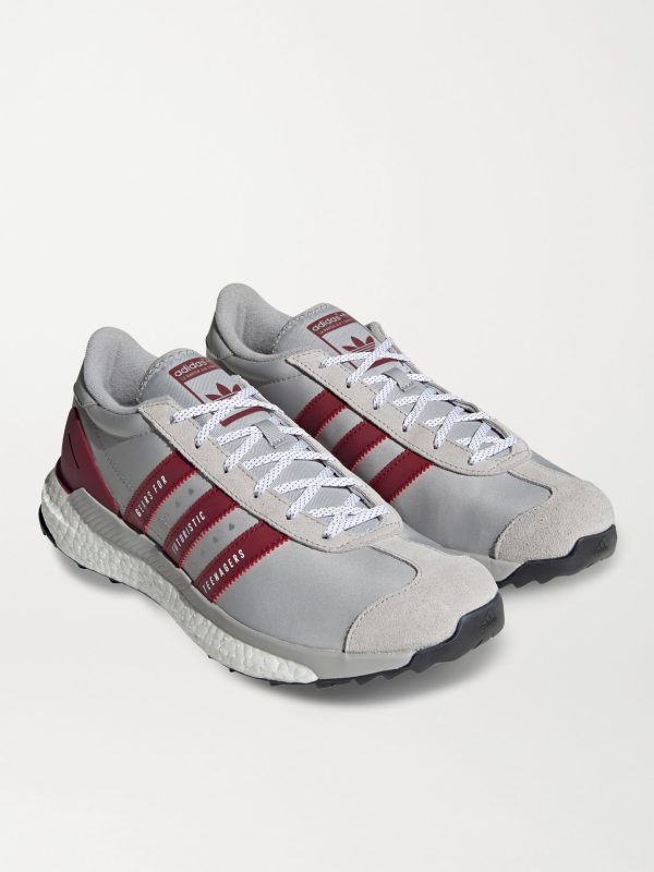 + Human Made Country Free Hiker HM Neoprene, Suede and Faux Leather Sneakers - FR
