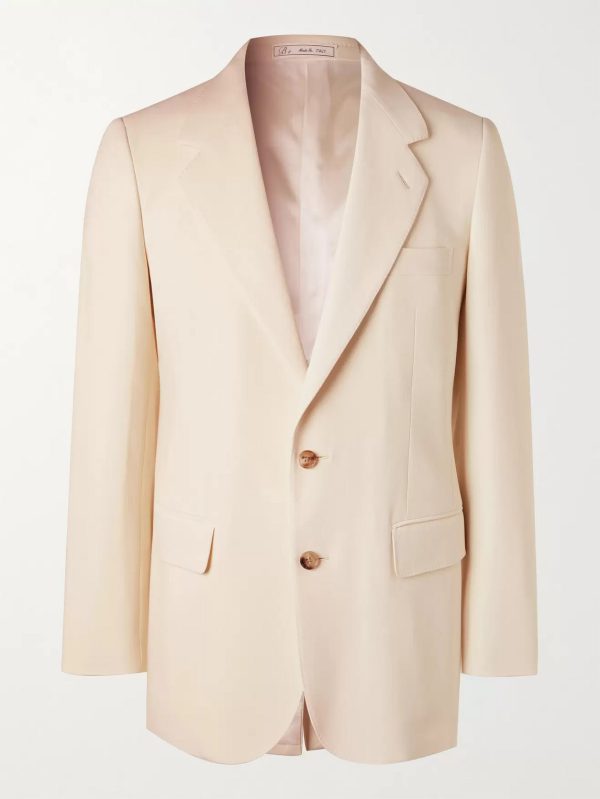 Wool-Blend Suit Jacket