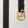 4cm Marmont Leather Belt - E1 4cm Marmont Leather Belt - E1