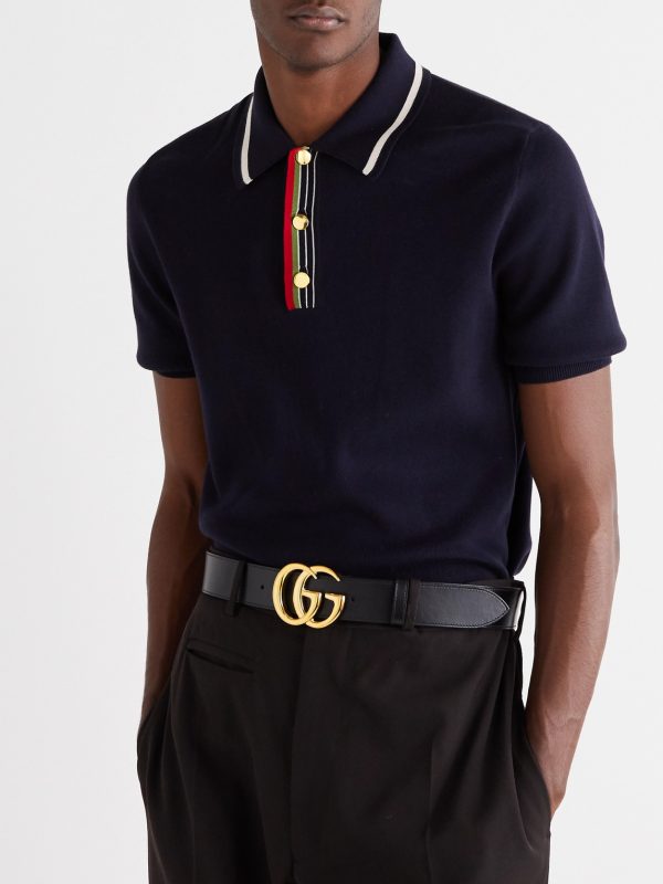 4cm Marmont Leather Belt - FR 4cm Marmont Leather Belt - FR