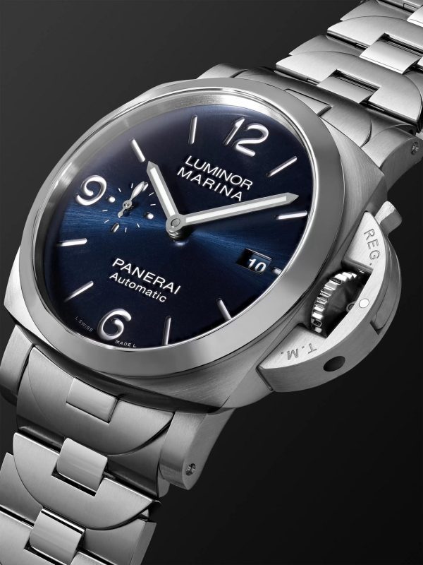 Luminor Marina Specchio Blu Automatic 44mm Stainless Steel Watch, Ref. No. PAM01316 - FR Luminor Marina Specchio Blu Automatic 44mm Stainless Steel Watch, Ref. No. PAM01316 - FR