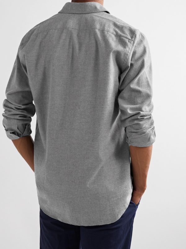 Cotton-Flannel Shirt - BK Cotton-Flannel Shirt - BK