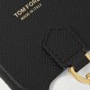 Logo-Print Full-Grain Leather iPhone 11 Pro Case with Lanyard - CU