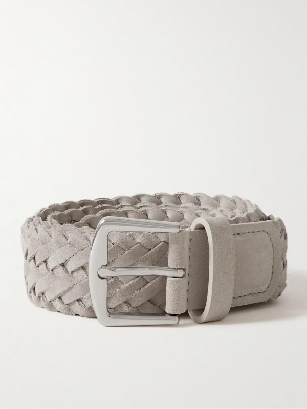 4cm Woven Suede Belt 4cm Woven Suede Belt